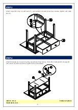 Preview for 5 page of Unfinished Furniture of Wilmington SUSSEX DROPLEAF WC-16 Assembly Instructions