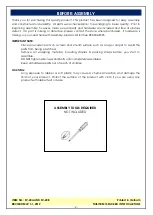 Preview for 2 page of Unfinished Furniture of Wilmington SV-40A Assembly Instructions Manual