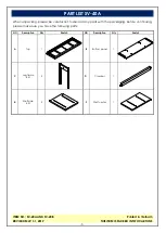 Preview for 3 page of Unfinished Furniture of Wilmington SV-40A Assembly Instructions Manual