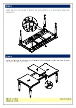 Preview for 3 page of Unfinished Furniture of Wilmington T-14060X Assembly Instructions