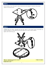 Preview for 5 page of Unfinished Furniture of Wilmington T-148RT Assembly Instructions