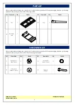 Предварительный просмотр 3 страницы Unfinished Furniture of Wilmington T-3890X Assembly Instructions