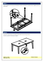 Предварительный просмотр 4 страницы Unfinished Furniture of Wilmington T-3890X Assembly Instructions