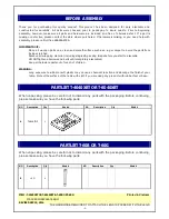 Предварительный просмотр 2 страницы Unfinished Furniture of Wilmington T-4040XBT/T-60B Assembly Instructions