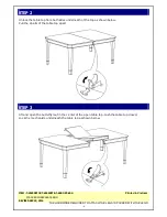 Предварительный просмотр 4 страницы Unfinished Furniture of Wilmington T-4040XBT/T-60B Assembly Instructions