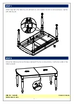 Preview for 4 page of Unfinished Furniture of Wilmington T-4066XB Assembly Instructions