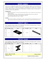 Предварительный просмотр 2 страницы Unfinished Furniture of Wilmington T-4068A Assembly Instructions