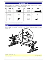 Предварительный просмотр 3 страницы Unfinished Furniture of Wilmington T-4068A Assembly Instructions