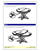 Предварительный просмотр 6 страницы Unfinished Furniture of Wilmington T-4818XBT Assembly Instructions Manual