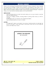 Preview for 2 page of Unfinished Furniture of Wilmington TRENTON TV-10A Assembly Instructions Manual