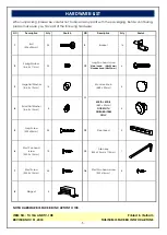 Preview for 5 page of Unfinished Furniture of Wilmington TRENTON TV-10A Assembly Instructions Manual