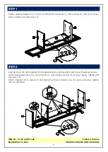 Preview for 6 page of Unfinished Furniture of Wilmington TRENTON TV-10A Assembly Instructions Manual