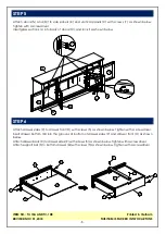 Preview for 8 page of Unfinished Furniture of Wilmington TRENTON TV-10A Assembly Instructions Manual