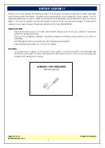 Preview for 2 page of Unfinished Furniture of Wilmington TV-31 Assembly Instructions Manual