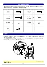 Preview for 3 page of Unfinished Furniture of Wilmington VERSAILLES C-920 Assembly Instructions