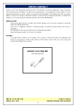 Preview for 2 page of Unfinished Furniture of Wilmington VISTA B-14A Assembly Instructions Manual