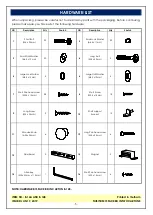 Preview for 5 page of Unfinished Furniture of Wilmington VISTA B-14A Assembly Instructions Manual