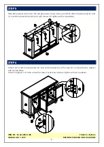 Preview for 8 page of Unfinished Furniture of Wilmington VISTA B-14A Assembly Instructions Manual