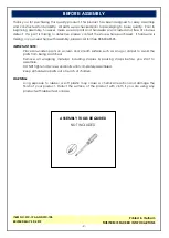 Preview for 2 page of Unfinished Furniture of Wilmington WC-19A Assembly Instructions Manual