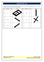 Preview for 3 page of Unfinished Furniture of Wilmington WC-19A Assembly Instructions Manual