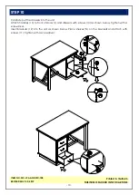 Preview for 10 page of Unfinished Furniture of Wilmington WC-19A Assembly Instructions Manual