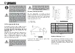 Preview for 6 page of UNGARO FIT C 4-15 Installation And Operation Manual