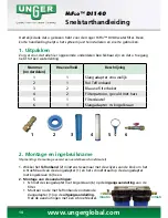 Preview for 16 page of unGer HiFlo DI140 Quick Start Manual