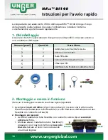 Preview for 20 page of unGer HiFlo DI140 Quick Start Manual