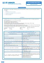 Preview for 7 page of UNHCR 00008154 General Information Manual