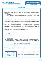 Preview for 12 page of UNHCR 00008154 General Information Manual