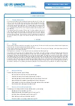 Preview for 20 page of UNHCR 00008154 General Information Manual