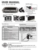 Preview for 1 page of Uni-bond E-2111AC-M User Manual