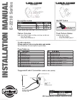 Preview for 1 page of Uni-bond E-2210 Series Installation Manual