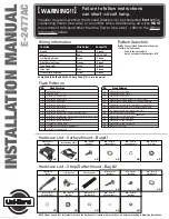 Uni-bond E-2477AC Installation Manual preview