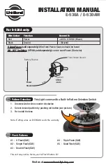 Uni-bond E-530A Installation Manual preview