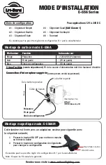 Предварительный просмотр 2 страницы Uni-bond E-556 Series Installation Manual