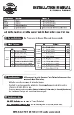 Uni-bond E-735AB Installation Manual preview