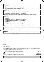 Preview for 2 page of Uni-Com 67382 Operating Instructions