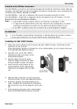 Предварительный просмотр 3 страницы Uni-Com UAC-01EC2 Installation Manual