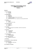 Preview for 1 page of UNI Geräte 10-EVS 24U Series Operating And Mounting Manual