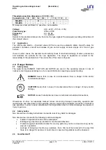 Preview for 3 page of UNI Geräte 40-EVS Series Operating And Mounting Manual