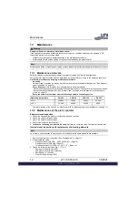 Предварительный просмотр 12 страницы UNI Geräte EVSA Operating And Maintenance Instructions Manual