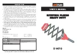 Preview for 1 page of Uni-max 51470 User Manual