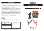 Uni-max Battery Charger 2 User Manual preview