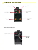 Предварительный просмотр 8 страницы Uni-Mig KUMJR140DC Operating Manual