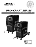 Uni-Mig PRO-CRAFT 210 MIG Manual preview