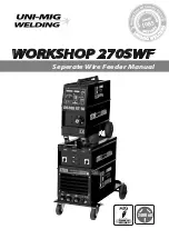 Предварительный просмотр 1 страницы Uni-Mig Workshop 270SWF Manual