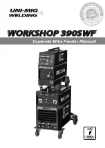 Uni-Mig WORKSHOP 390SWF Manual preview