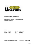 Uni-ram UG7500 Series Operating Manual preview