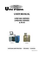 Preview for 1 page of Uni-ram URS1600 Series User Manual